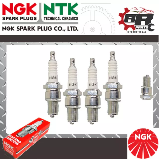 4 Pack Neuf Véritable NGK Course Allumage Bougies R6252K-105 Stock ° 2741 Trade