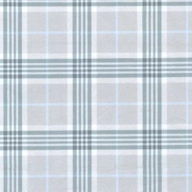 RK ~ Mammoth Minky ~ 58"Wide SRKDY-21794-412 Grey Plaid ~ per YARD