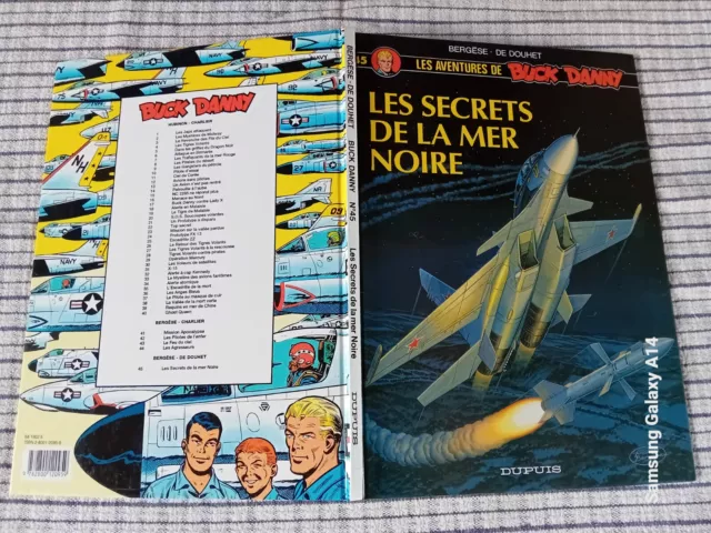 BD Buck Danny   Les Secrets de la Mer Noire  T45  DUPUIS   EO 1994  Comme Neuve