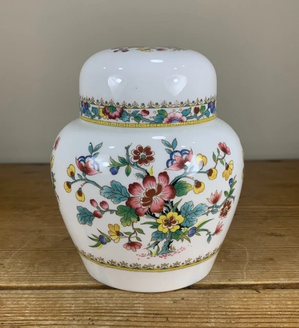 Coalport Bone China 'Ming Rose' Ingwerglas