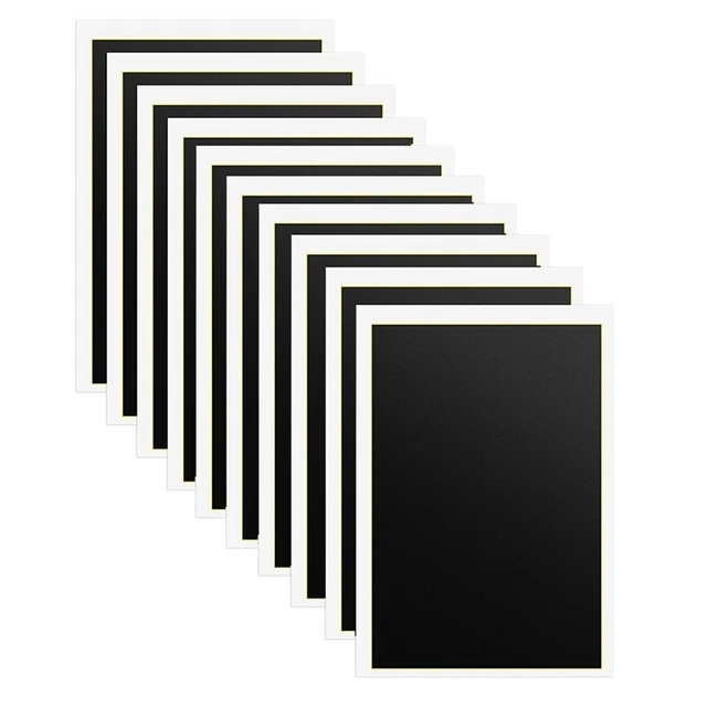 Carta Colorata Per Marcatura Laser: Foglio Nero 39x27 Cm, Per Incisione Su Vetro, Ceramica, Metallo Con Laser CO2 E Fibra - 6