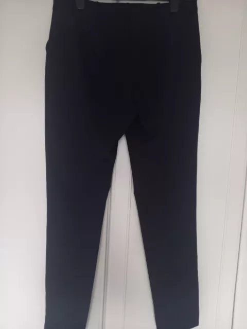 Ladies New Look Smart Black Trousers.  12 3