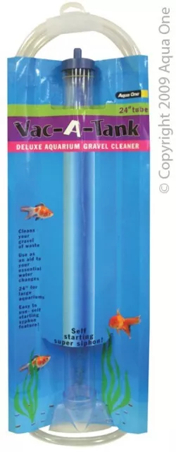 Aqua One A1-20140 Gravel Cleaner 24in / 60cm For Aquarium Fish Tanks