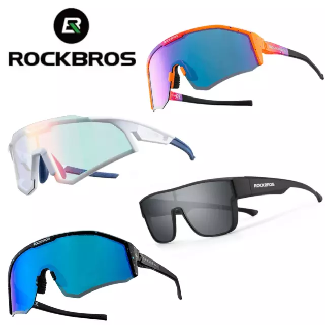 Rockbros Fahrradbrille Sonnenbrille Sportbrille polarisiert Radbrille