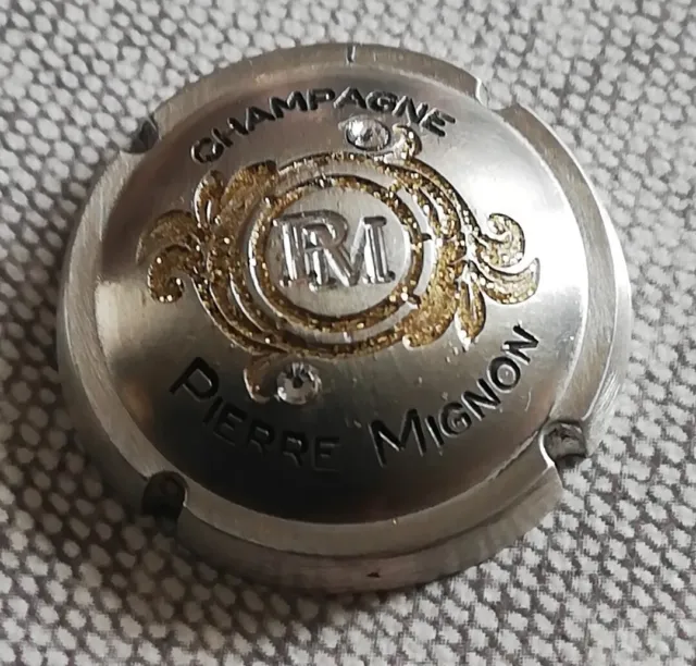 Capsule de Champ PIERRE MIGNON Jéroboam Originale En Étain Avec Strass 100 Ex. 2
