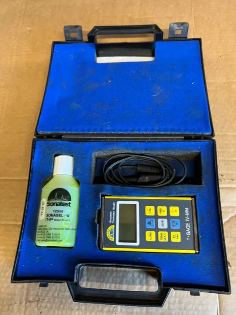Sonatest T-Gage Iv Mm Ultrasonic Thickness Gauge For Ndt