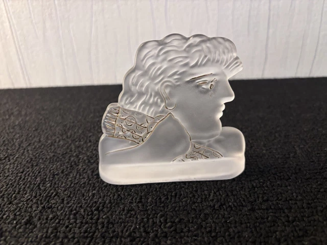 Alekos Fassianos for Daum Kallisti Pâte de Verre Paperweight, Late