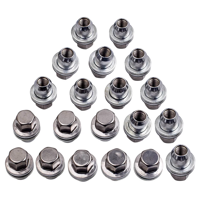 20X ALLOY WHEEL Nuts for Land Rover Discovery 5 (L462) Range Rover