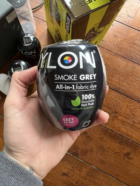 Tinte de tela todo en 1 de dilon sin abrir - gris humo
