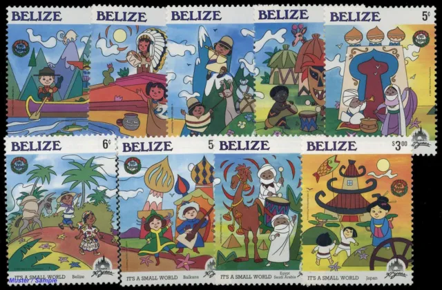 1985, Belize, 829-37, ** - 2626025
