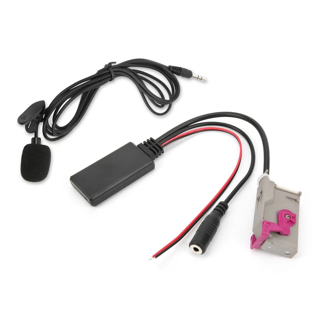 NEU 5.0 AUX Kabel Adapter & Mikrofon Passend Für A3 A4 A6 A8 TT R8 RN