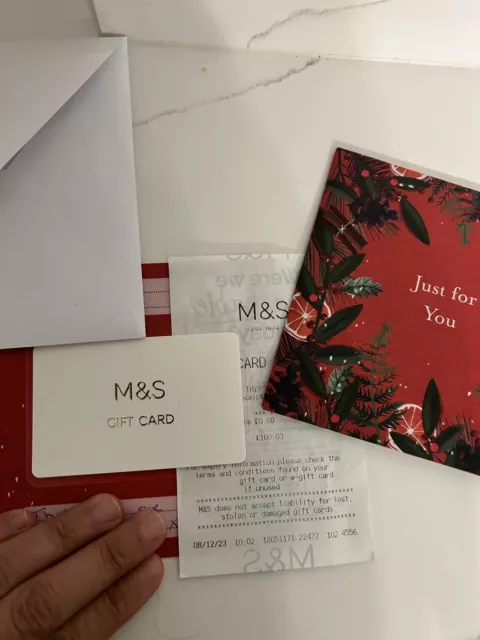 M&S £100 Gift Voucher