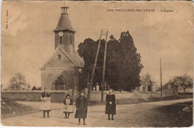 CPA Les Thilliers-en-VEXIN - L'Église (160330)