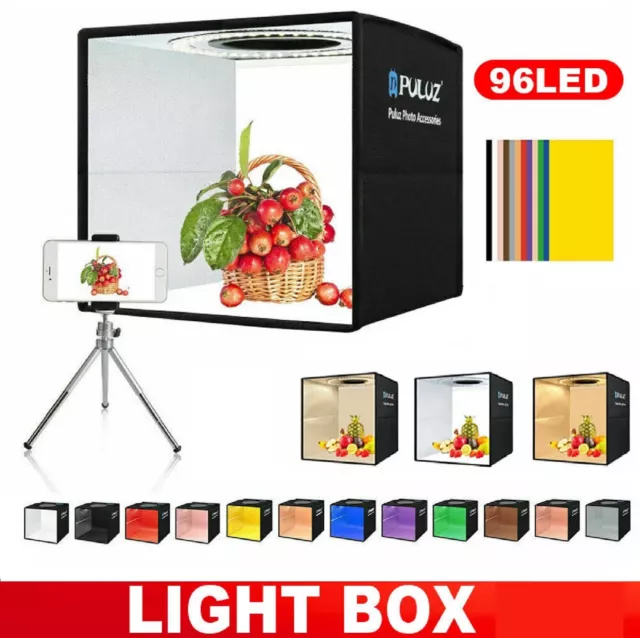 NEW Portable Photo Studio LED Light Tent Bar Cube Soft Box Room Photography AU