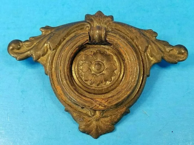 Drawer Pull Drop Ring Door Dresser Handle Furniture Hardware Vintage