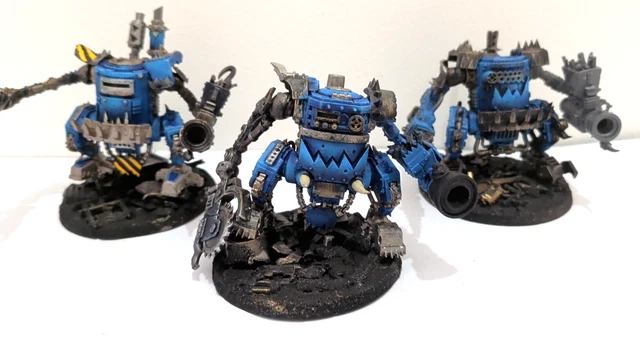 Orks Kill Bursta / Kill Blasta Tank Forge World – Warhammer 40K – Peint