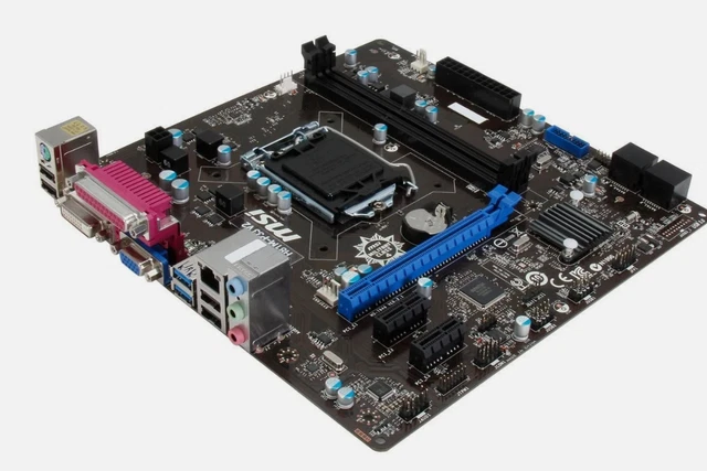 MSI H81M-P33 MICRO ATX Motherboard LGA 1150 Socket - DDR3 - with I/O ...