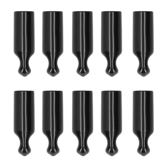 HD Beer Tap Rubber Covers For Beer Barrel Draft Beer Faucet Black 10Pcs/set