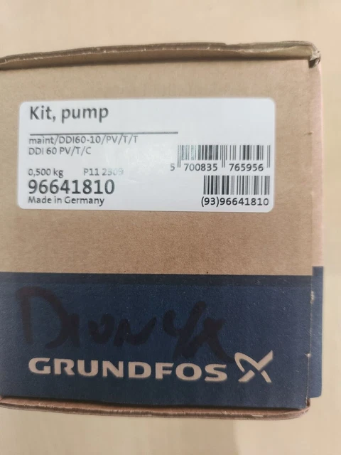 Kit pompa dosatrice Grundfos 96641810 nuovo