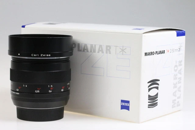 ZEISS Makro-Planar T* 50mm f/2,0 ZE für Canon EF - SNr: 15964998