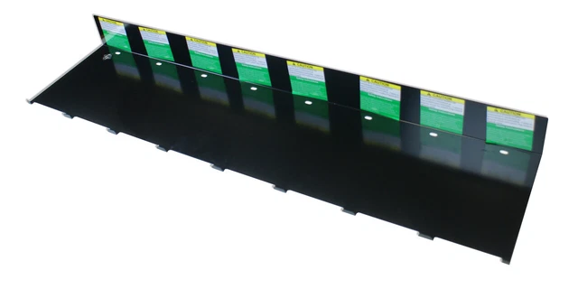 8-Pack SLD for Trade Fixtures Gravity Bins , Enhance Security 48" Wide Plate