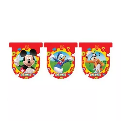 Disney Mickey Mouse Clubhouse - 3 Metros ~ Banner De Bunting