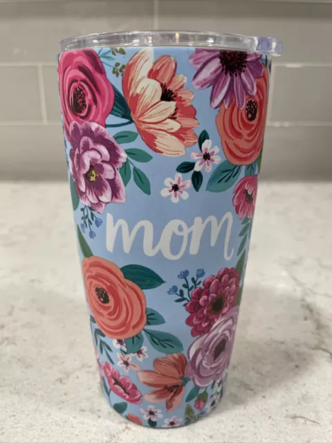 MOM Clementine Thermal Travel Mug 20oz Hot Cold Cup STEEL Tumbler Mother Mama