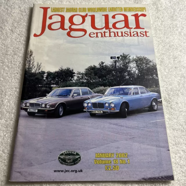 Jaguar Enthusiast Magazine January 2002