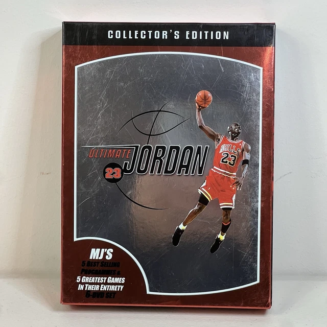 NBA ULTIMATE MICHAEL Jordan Collectors Edition 6 X DVD Box