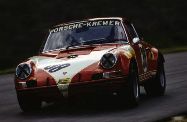 Erwin Kremer Rudi Lins, Porsche 911 S Osterreichring 1971 Old Photo 8