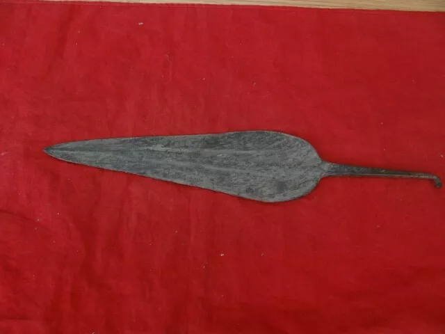 Ancient Luristan Bronze Short Sword / Spear Point Blade #2