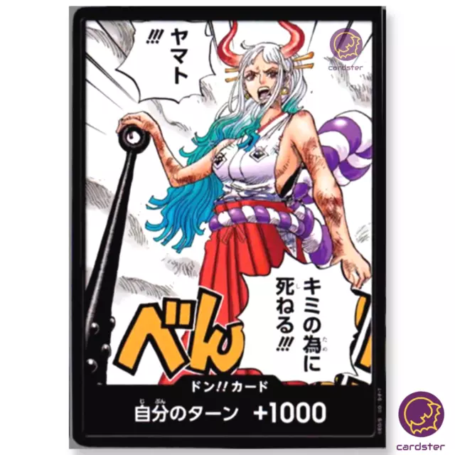 PSL DON!! Card Yamato Parallel PROMO Saikyo Jump 5/2023 ONE PIECE Card JPN