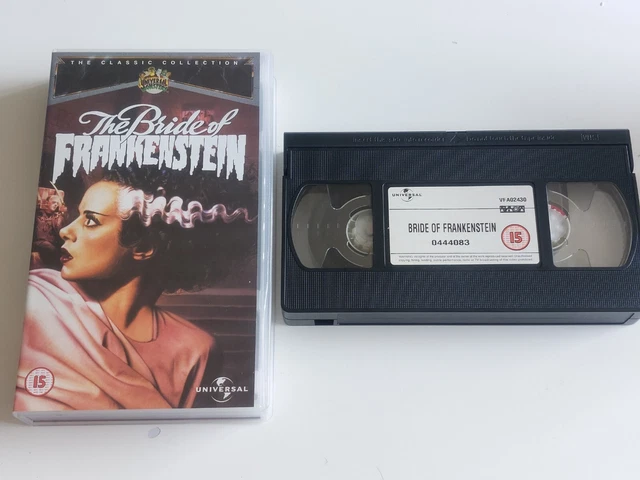 VHS VIDEO CASSETTE Tape The Bride Of Frankenstein £19.99 - PicClick UK