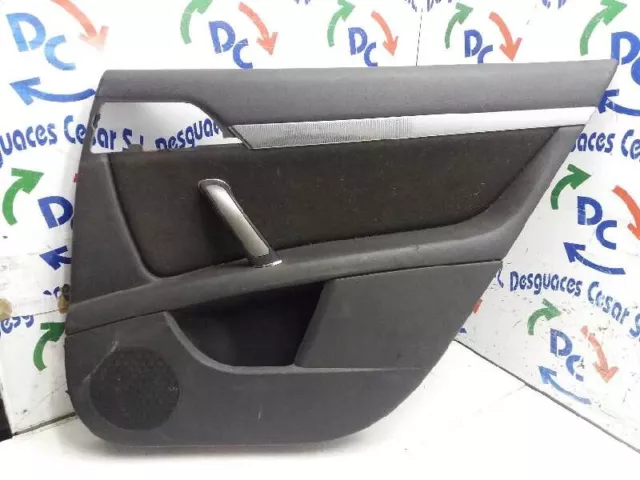 Guarnecido Puerta Trasera Derecha / Gris Oscuro / 3032749 Para Opel Astra H Berl