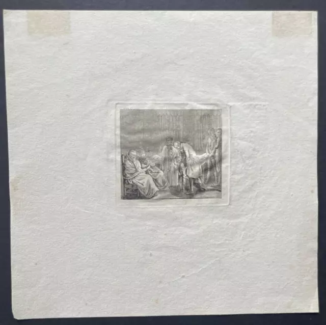 18th Century Etching by Daniel Chodowiecki (1726-1801), German Printmaker