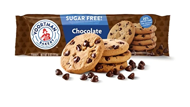 Voortman Bakery,sans Sucre Chocolat Puce Cookies,Croustillant,Croustillant 237ml
