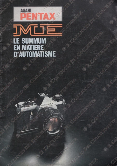 ASAHI PENTAX ME Camera reflex description catalog *booklet