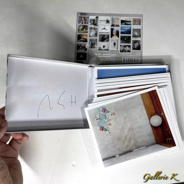 SIGNED ALEC SOTH GATHERED LEAVES POSTCARDS 2016 MACK 1st EDITION w/BOOKLET SHOWN