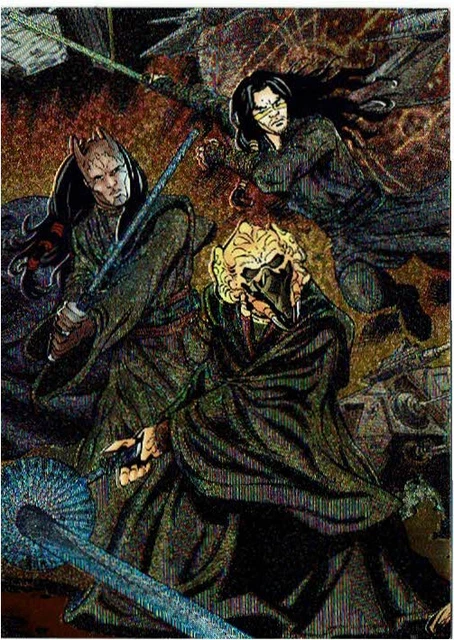 Star Wars Revenge Of The Sith Topps 2005 Etched Foil Puzzle Chase Card #5