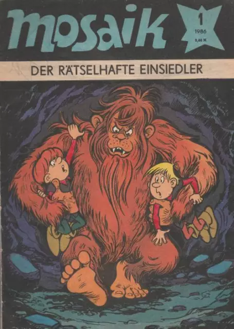 COMIC - Mosaik, die Komplette 12 Ausgaben von 1986 - Sehr Guter Zustand