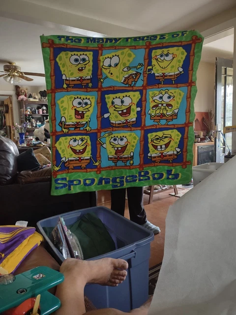 spongebob fleece blanket