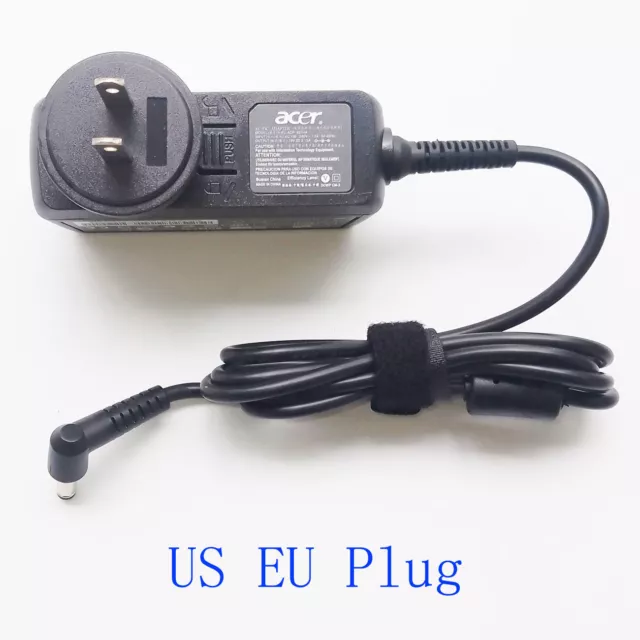 Genuine OEM 19V 2.15A Battery Charger AC Adapter For Acer & Gateway Mini PC 11.6