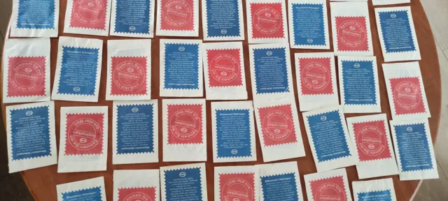 Grosser Posten Lot Konvolut alte Esso OVP Briefmarken aus Sammlungs Nachlass 3