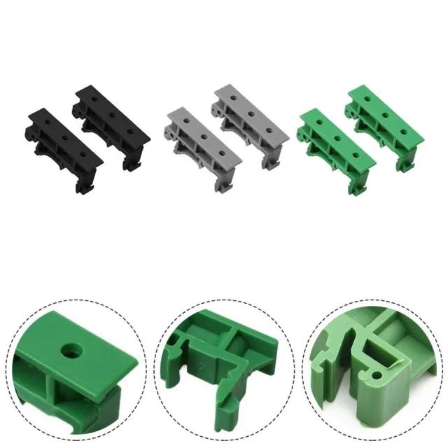 Circuit Board Mounting Solution Durable PCB DIN C45 Rail Mount Adapter (35mm)