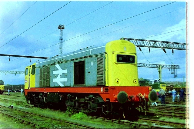 35MM RAILWAY COLOUR Negative Class 20 227 at Bescot £1.75 - PicClick UK