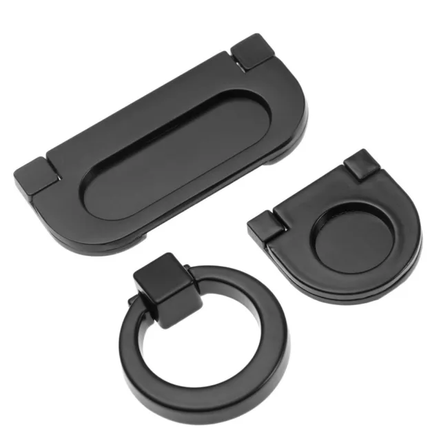 Minimalist Kitchen Cabinet Knobs Ring Furniture Drawer Door Pull Handle Hardware