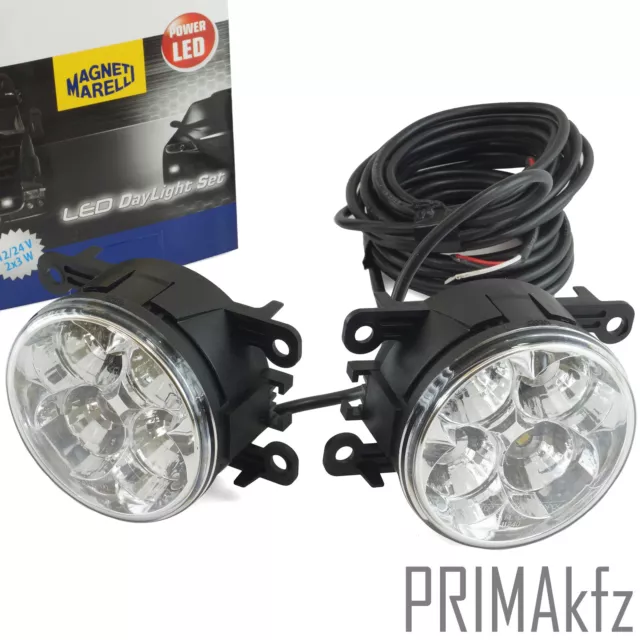 MAGNETI MARELLI LAQ010 Tagfahrlicht LED rund Spannung 12V / 24V