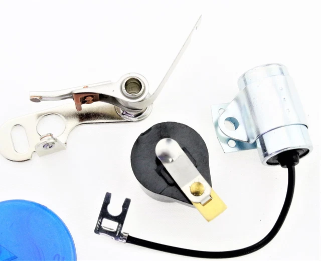 DISTRIBUTOR POINTS CONDENSER Rotor Massey Ferguson tractor MF 65 85 90 223 B96 EUR 19,18