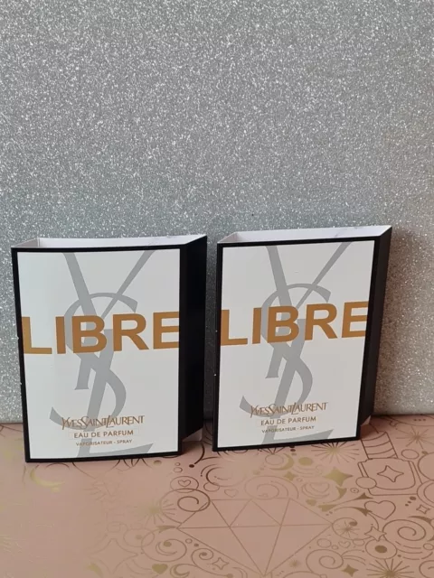 YVES SAINT LAURENT LIBRE 1.2ml EDP SAMPLE SPRAY X 2