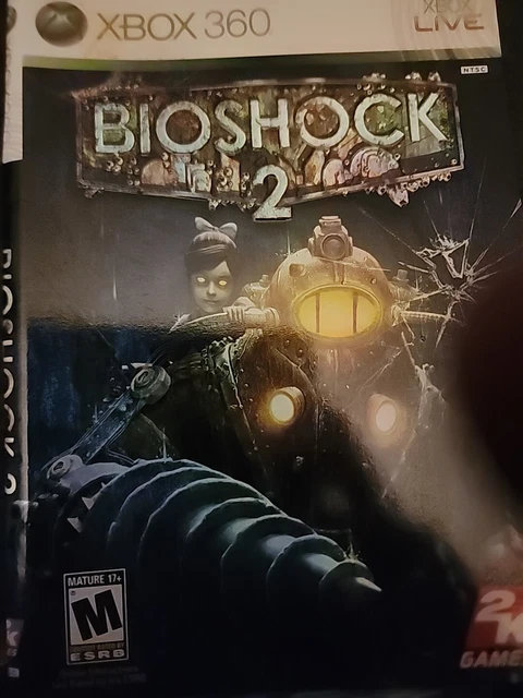 Bioshock 2 Xbox 360 Manual & Game Sleeve ONLY